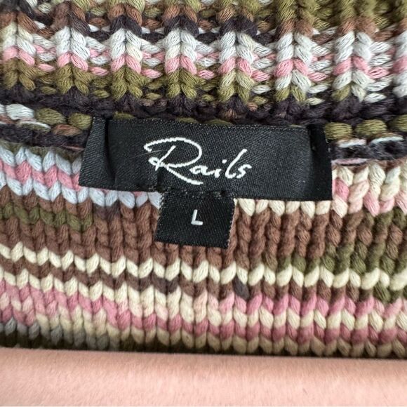 Rails Brixton Forest Space Dye Sweater Vest Tank - Picture 3 of 7